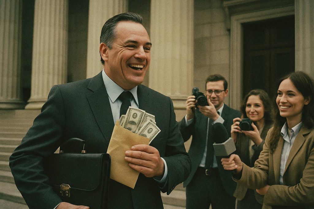 Cette affaire de corruption pourrait faire tomber tout un gouvernement !